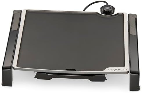 Presto 07071 15-Inch Electric Tilt-N-Fold Griddle Black